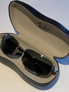 RAY BAN RB3364 004/58 62[]17 3P MULTICOLOR POLARIZED RECTANGULAR SUNGLASSES